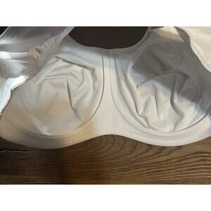 Syrokan Max Control High Impact Underwire Full Coverage Sports Bra 40C White